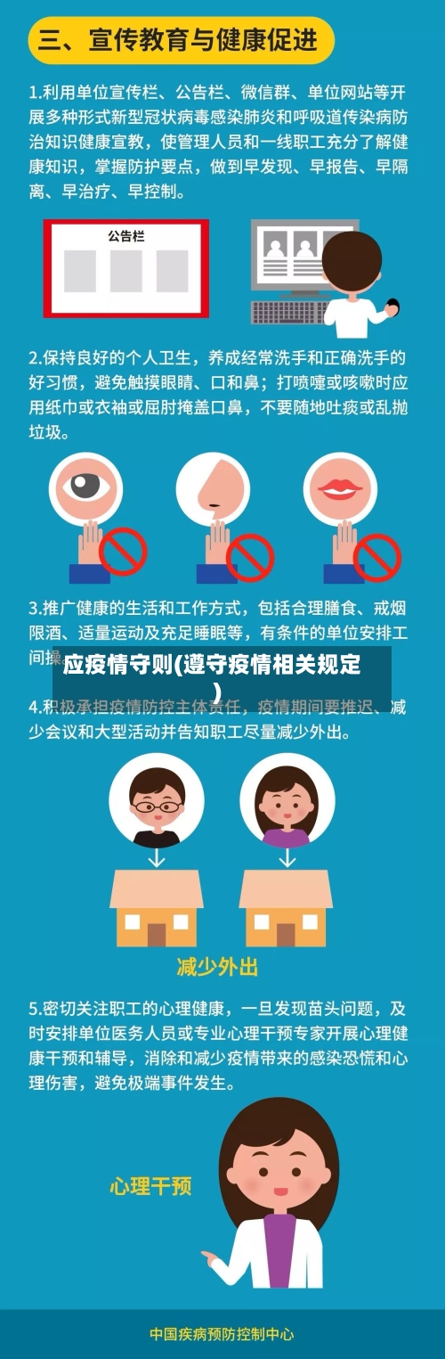 应疫情守则(遵守疫情相关规定)