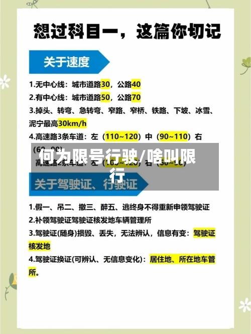 何为限号行驶/啥叫限行-第2张图片